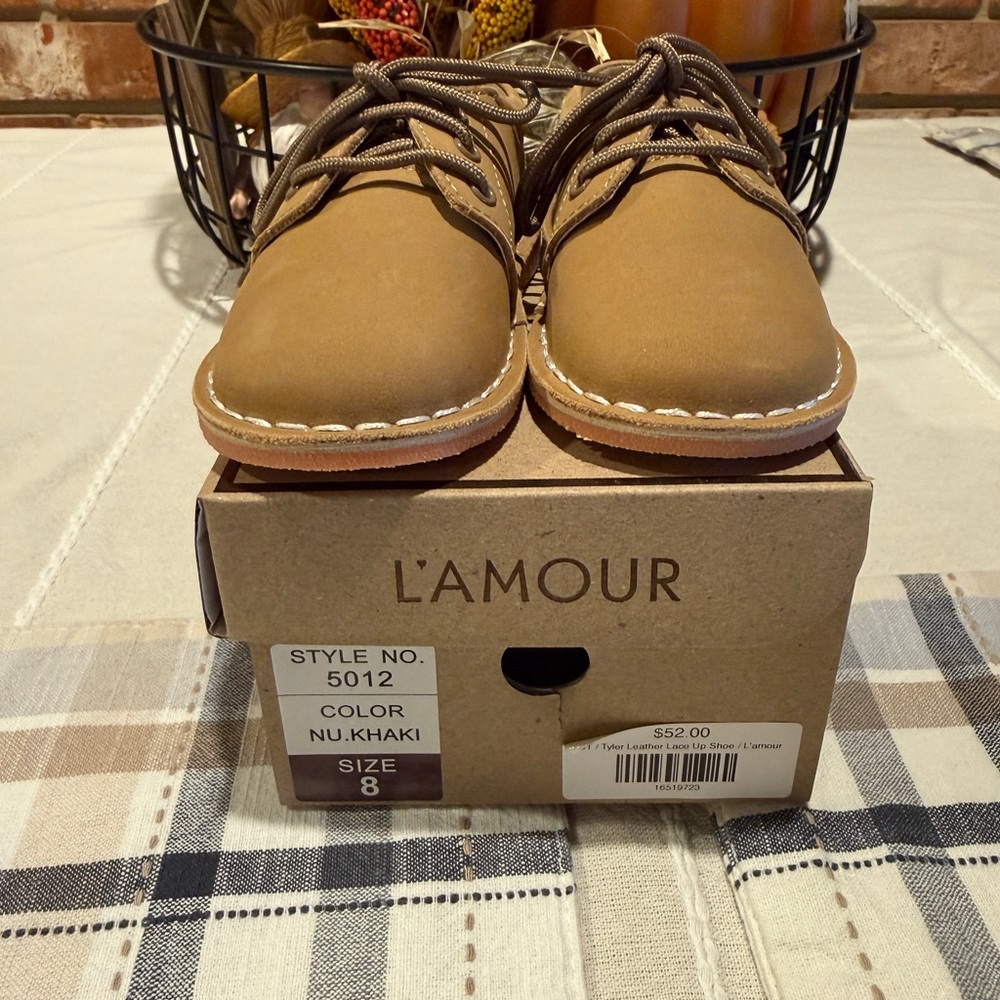 Brand New L'Amour Toddler Boy Shoes size 8